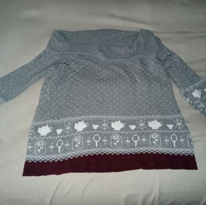 Torrid's Holiday Beauty and the Beast Sweater